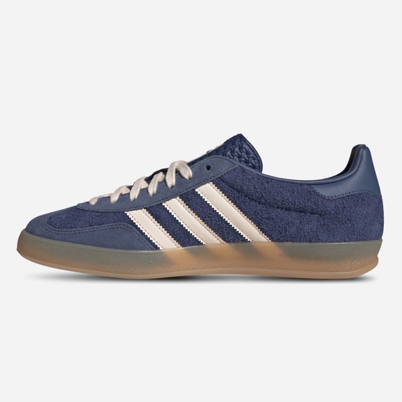 💙 ADIDAS GAZELLE INDOOR DARK BLUE ORANGE 💙 - Picture 2 of 4
